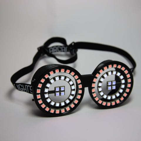 Arcane LED Goggles - Inspired by Rezz