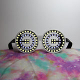 White Arcane LED Goggles - Inspired by Rezz